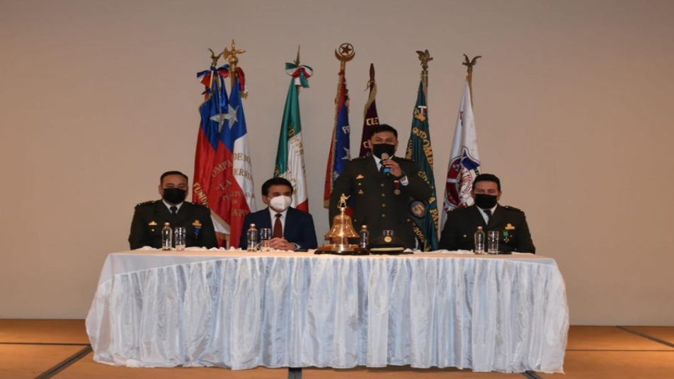 En sesión solemne el Cuerpo de Bomberos de Copiapó celebró 154 años